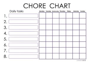 Chore Charts 01のサムネイル