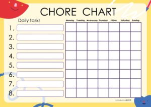 Chore Charts Yellowのサムネイル