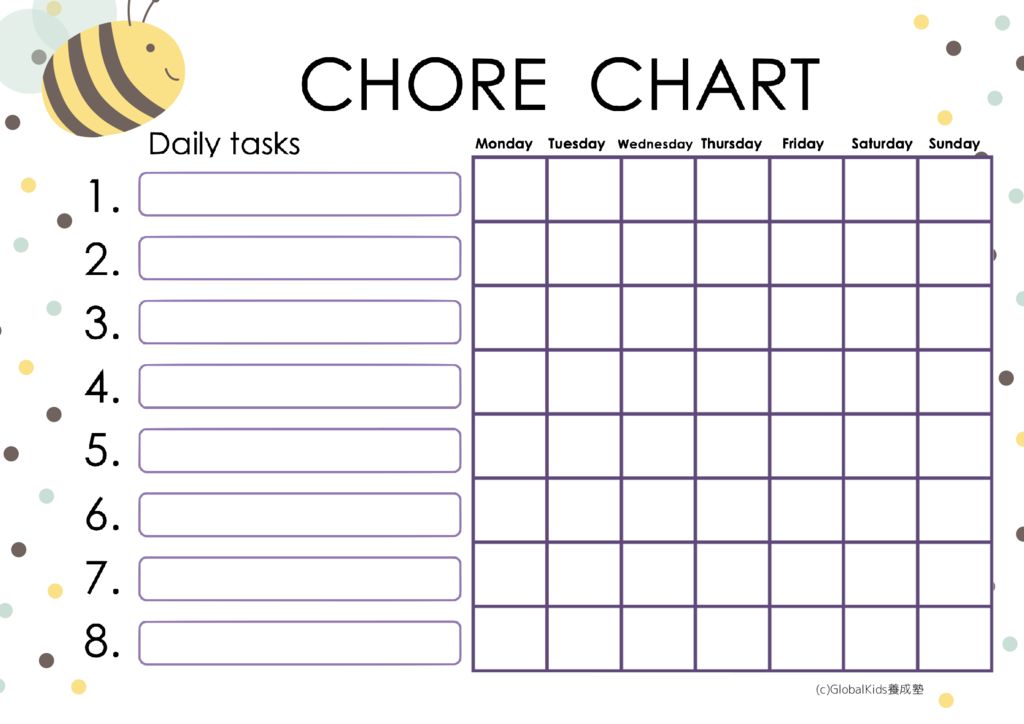 Chore Charts beeのサムネイル