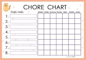 Chore Charts catのサムネイル