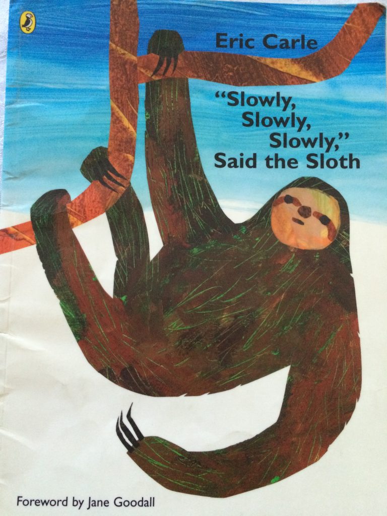 ままま　英語絵本 おうち英語オススメの絵本📕 「Slowly, Slowly, Slowly, Said